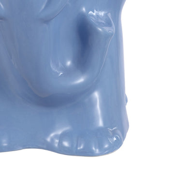 Orla 18.5" Modern Bohemian Elephant Ceramic Garden Stool - JONATHAN Y